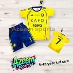 RONALDO ALNSSR HOME FOOTBALL KIT FOR KID